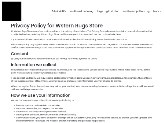 privacy-policy screenshot