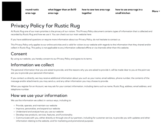 round-rustic-area-rugs/privacy-policy screenshot