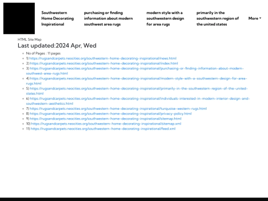southwestern-home-decorating-inspirational/sitemap screenshot