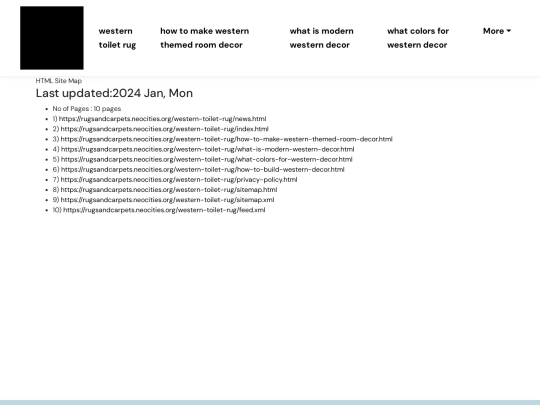 western-toilet-rug/sitemap screenshot