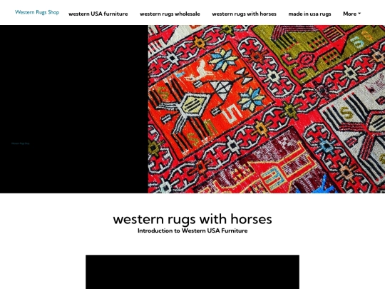 western-usa-furniture-retail-shop/western-rugs-with-horses screenshot