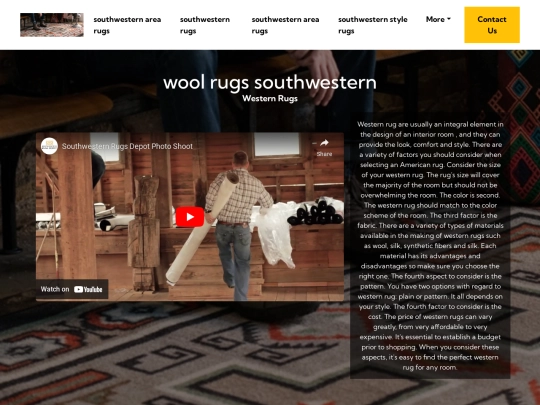 wool-rugs-southwestern screenshot
