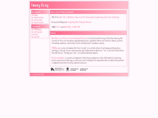 publications screenshot