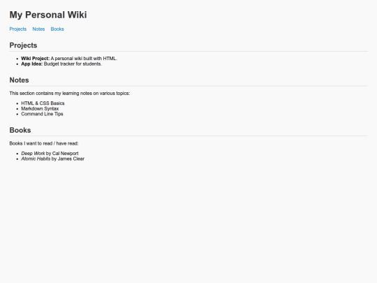 index screenshot
