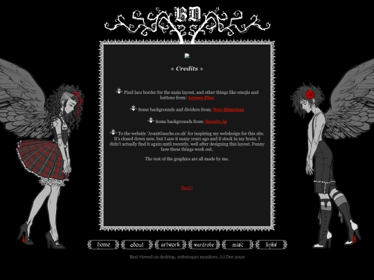 credit screenshot