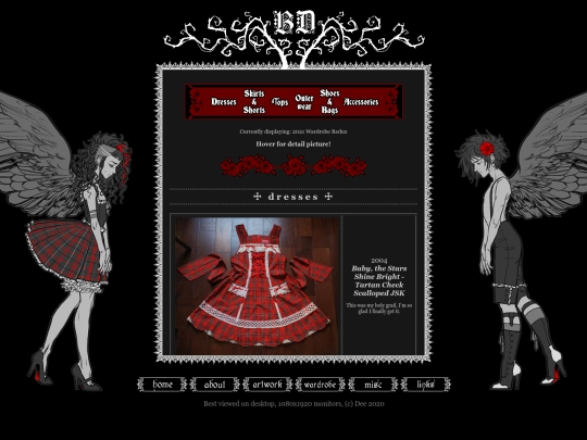 dresses screenshot