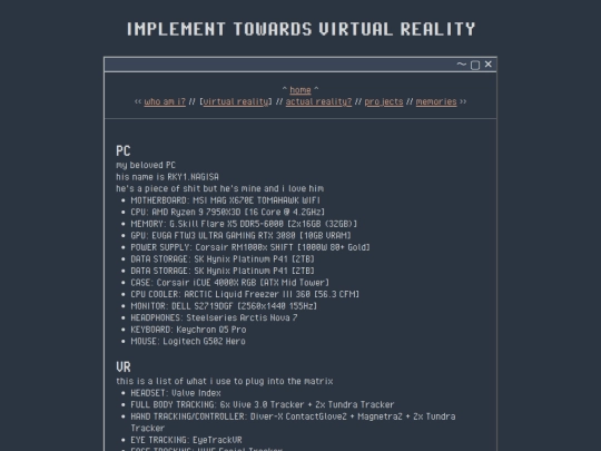 vr-setup screenshot