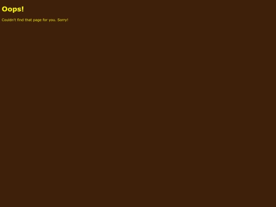 not_found screenshot