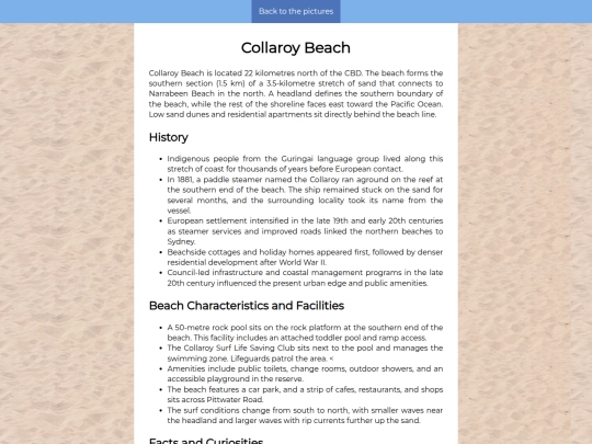 files/info collaroy screenshot