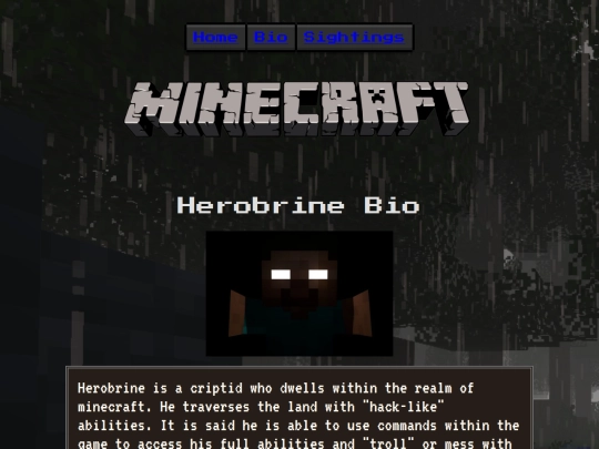 bio screenshot