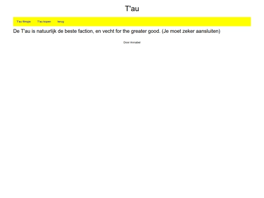 T'au screenshot