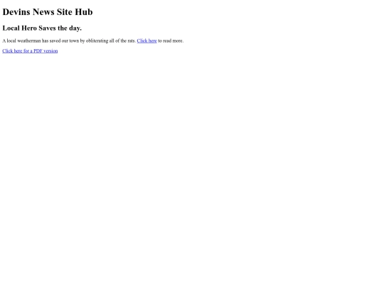 News Article/hubfile screenshot