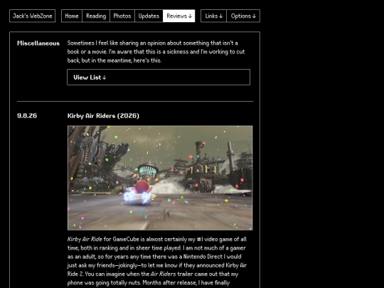 miscellaneous screenshot