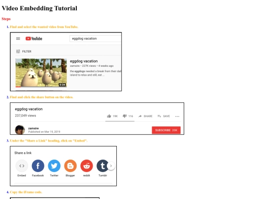 videoembedding screenshot