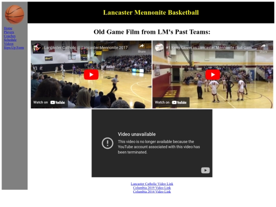 videos screenshot