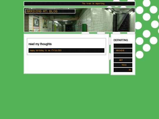 blog screenshot