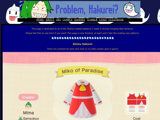 acnhpatterns screenshot