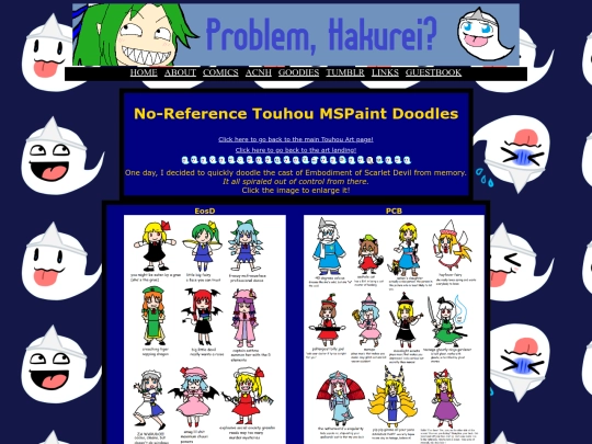 noreftouhoudoodles screenshot