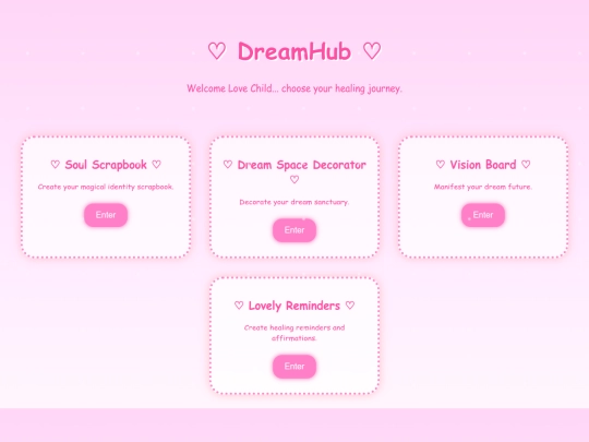 dreamhub screenshot
