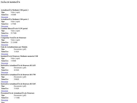 paginas/firmwares_guias screenshot