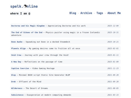 archive screenshot