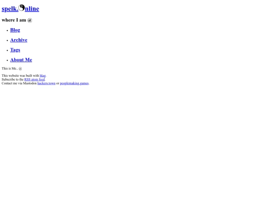 pages/about screenshot