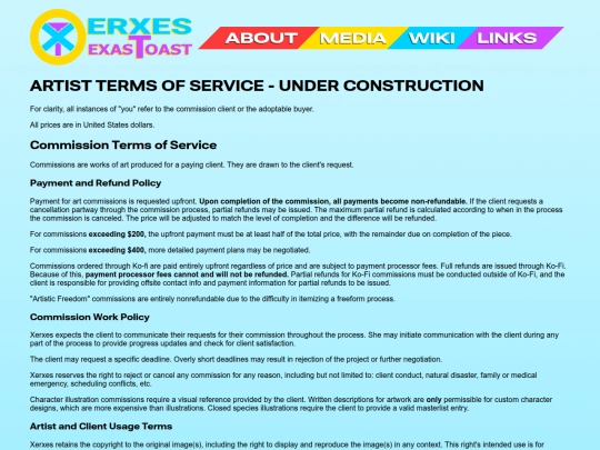 about/art-tos screenshot