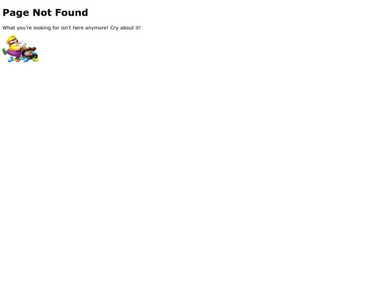 not_found screenshot