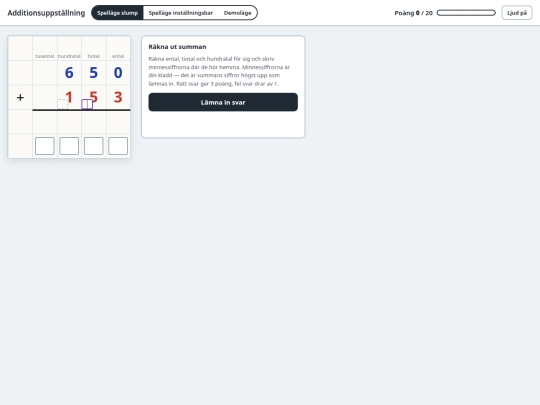 additionsUppstallning-Ver0001 screenshot