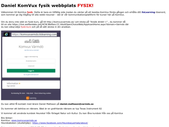 fysik screenshot