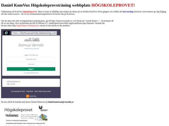 hogskoleprovstraning screenshot
