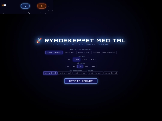 mattespelsfiler/rymdskeppMedTalV06 screenshot