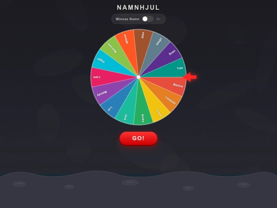 mattespelsfiler/spinwheel screenshot