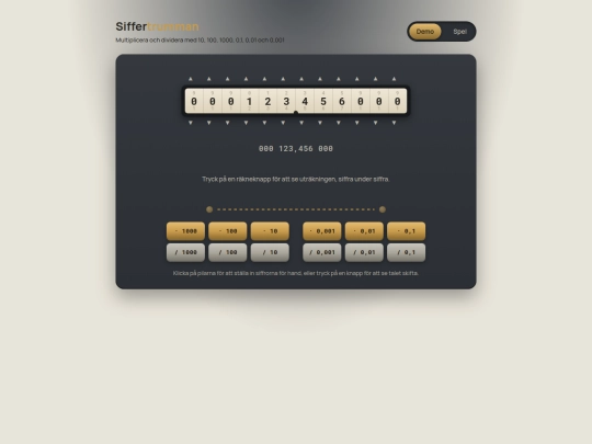 siffertrummanV02 screenshot
