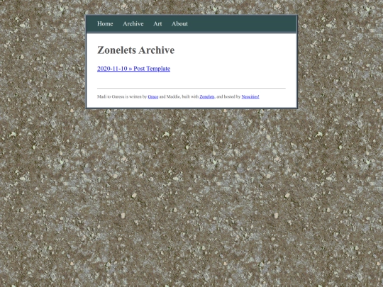 archive screenshot