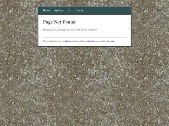 not_found screenshot