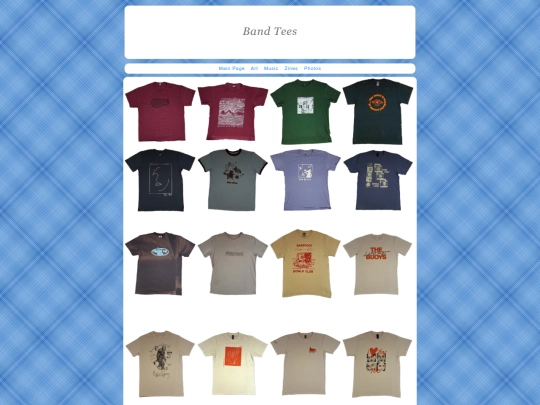 Music/collections/bandtees/bandtees screenshot