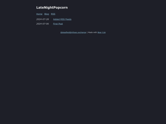 blog screenshot
