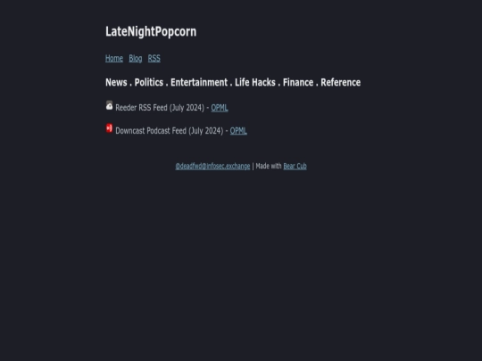 index screenshot