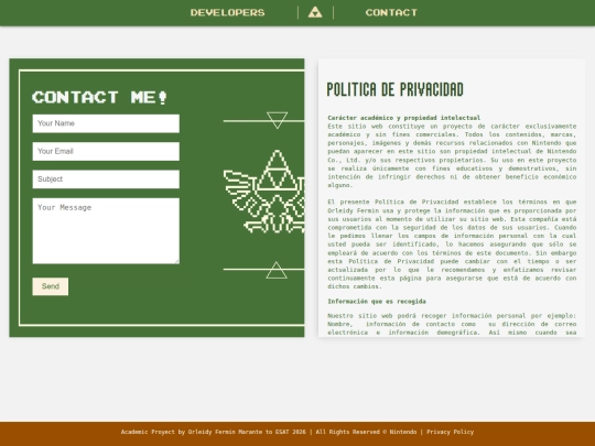 privacy_policy_zelda screenshot
