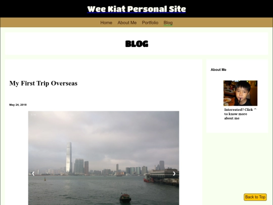 CA1/Pages/blog screenshot