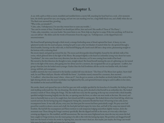 Icywhisker/chapter1 screenshot