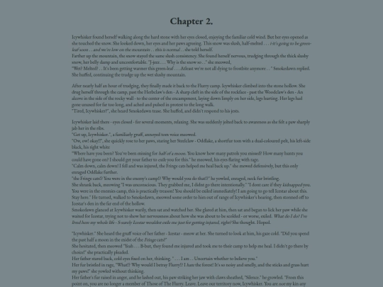 Icywhisker/chapter2 screenshot