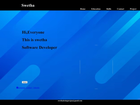 day9/personal portfolio screenshot