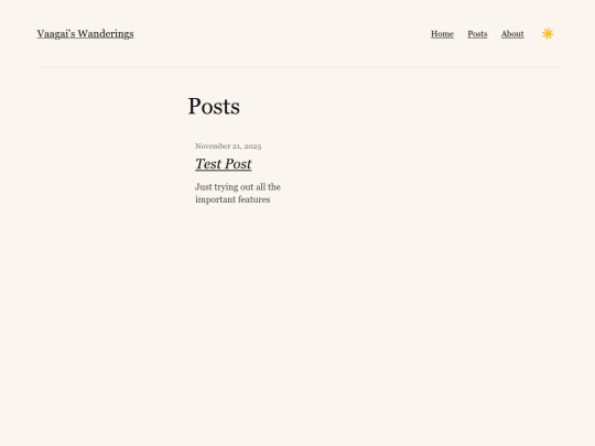 posts screenshot