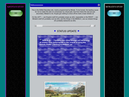 Welcome screenshot