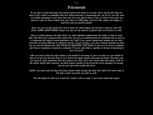 spells/polymorph screenshot