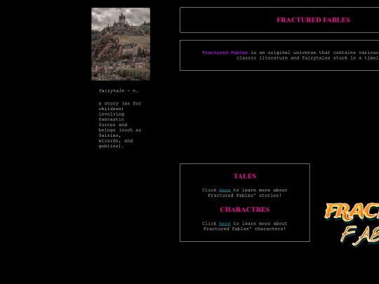eternallabyrinth/ff/home screenshot