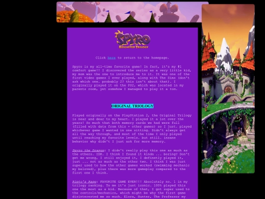 fanpages/spyro screenshot