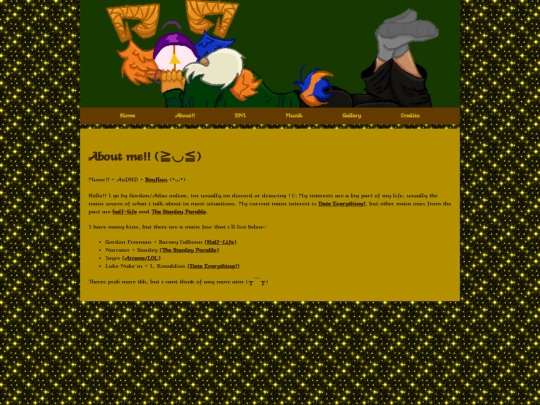 aboutmi screenshot